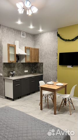 

Квартира-студия, 30 м², 2 кровати