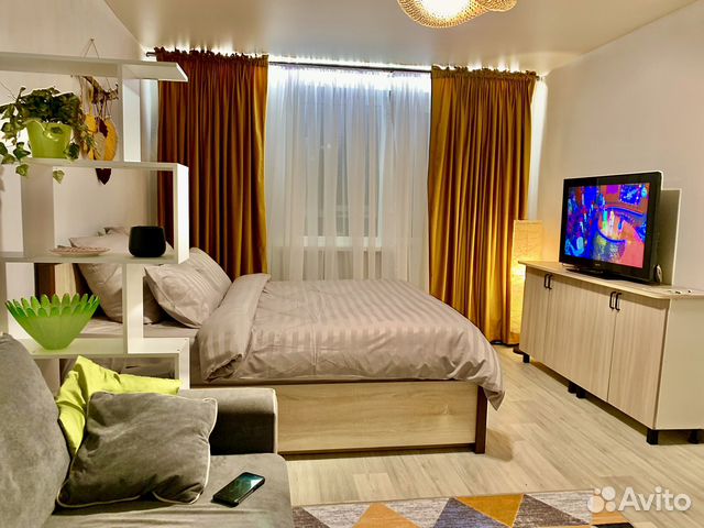 

1-к. квартира, 36 м², 2 кровати