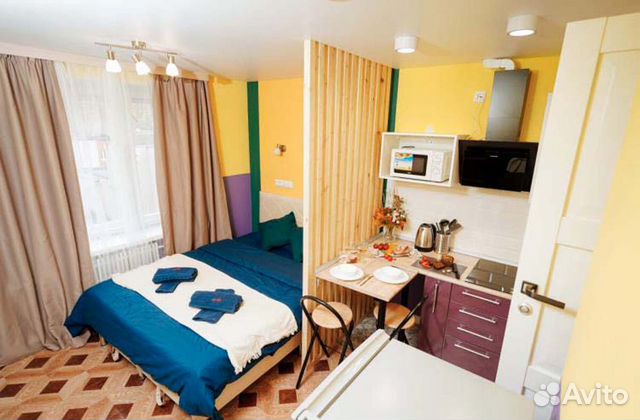 

Квартира-студия, 20 м², 1 кровать
