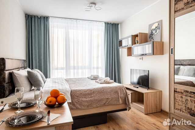 

Квартира-студия, 23 м², 1 кровать