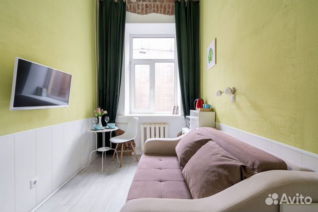 

Квартира-студия в апарт-отеле, 10 м², 1 кровать