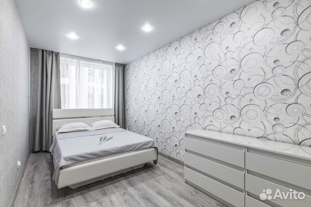 

1-к. квартира, 41 м², 2 кровати
