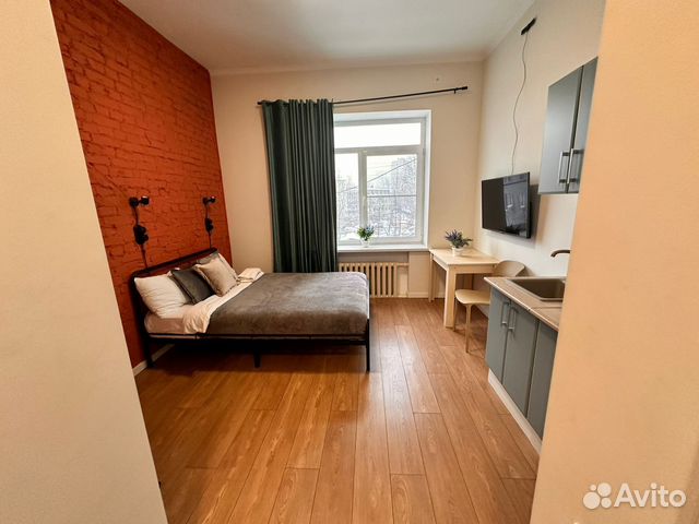 

Квартира-студия, 18 м², 1 кровать