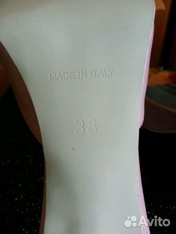 Туфельки натур. кожа Италия, кожа.37-38 Туфельки натур. кожа Италия, кожа.37-38