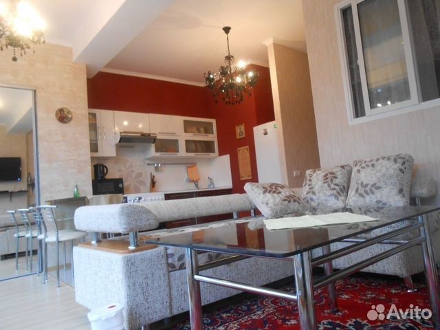 

1-к. квартира, 50 м², 3 кровати