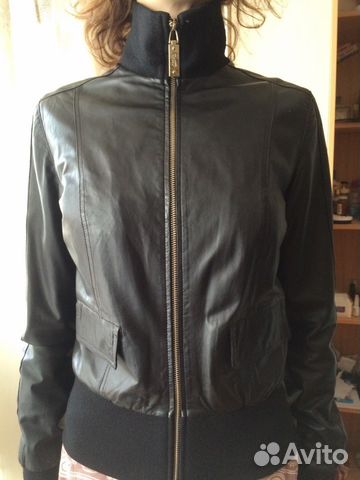 Куртка кожаная
