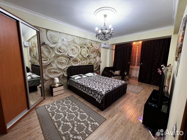 

1-к. квартира, 55 м², 2 кровати