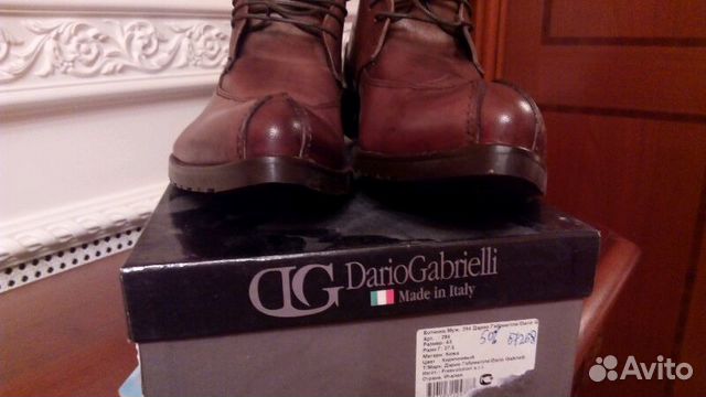 Новые демисезонные ботинки Dario Gabrielli Новые демисезонные ботинки Dario Gabrielli