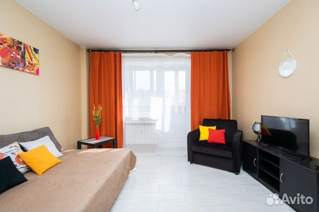 

1-к. квартира, 35 м², 2 кровати