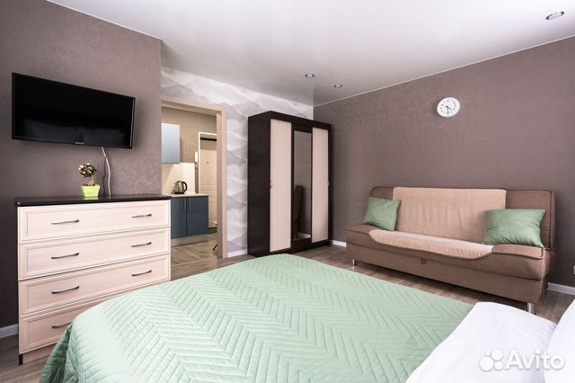 

1-к. квартира, 25 м², 2 кровати