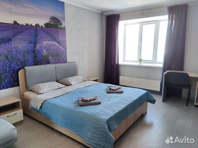 

1-к. квартира, 44 м², 2 кровати