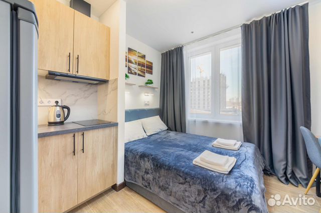 

Квартира-студия, 18 м², 1 кровать