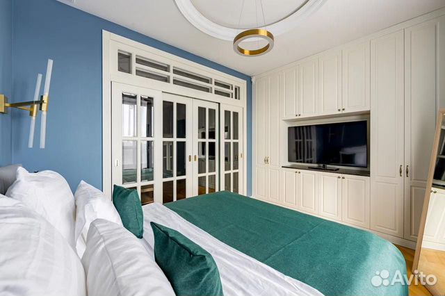 

Квартира-студия, 40 м², 2 кровати