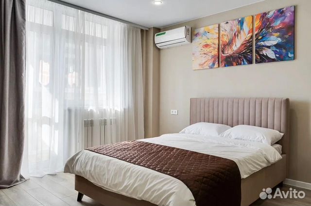 

Квартира-студия, 38 м², 1 кровать