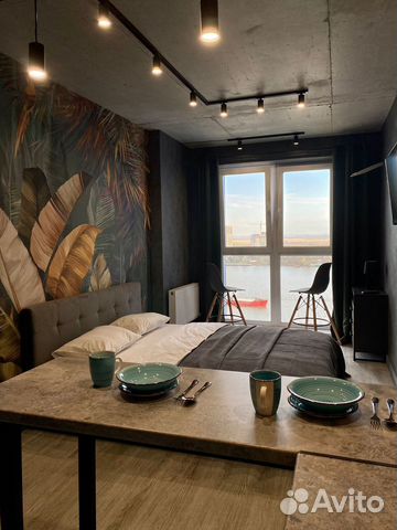 

Квартира-студия, 27 м², 1 кровать
