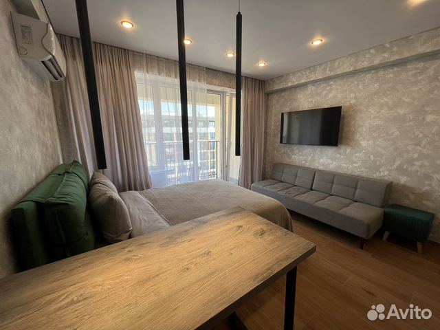 

Квартира-студия, 29 м², 2 кровати