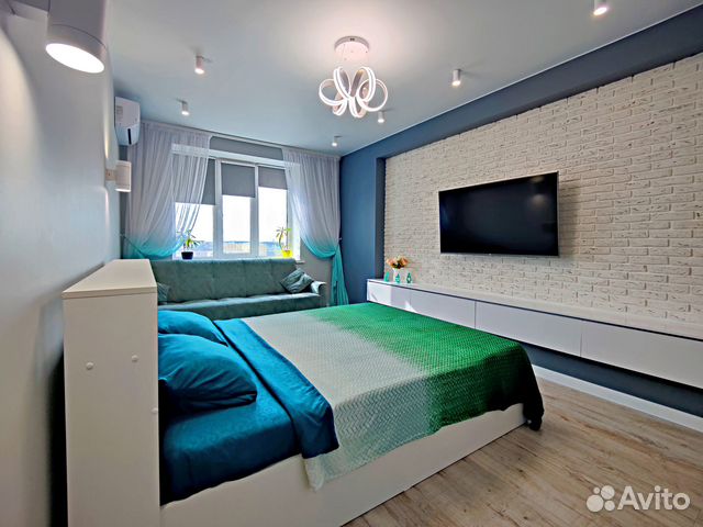 

1-к. квартира, 40 м², 2 кровати