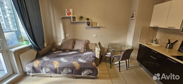 

Квартира-студия, 25 м², 1 кровать