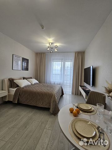 

Квартира-студия, 24 м², 1 кровать