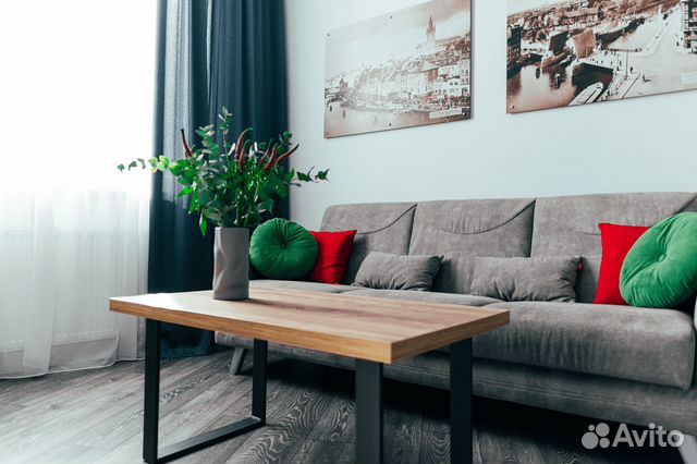 

1-к. квартира, 52 м², 2 кровати
