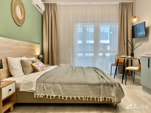 

Квартира-студия, 25 м², 1 кровать