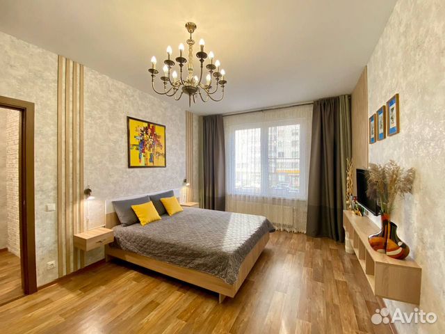 

1-к. квартира, 38,6 м², 3 кровати