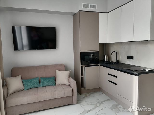

Квартира-студия, 25 м², 2 кровати