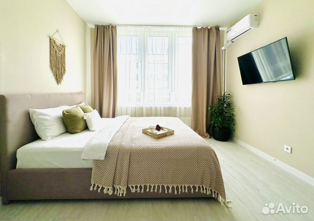 

Квартира-студия, 27 м², 2 кровати