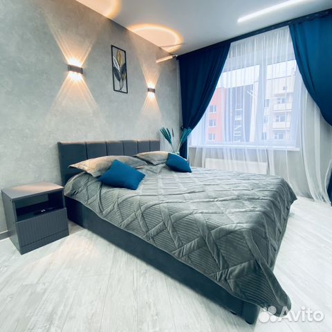 

1-к. квартира, 34 м², 2 кровати