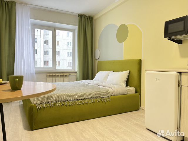 

Квартира-студия, 23 м², 2 кровати