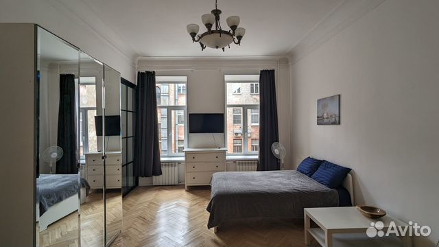 

1-к. квартира, 38 м², 2 кровати