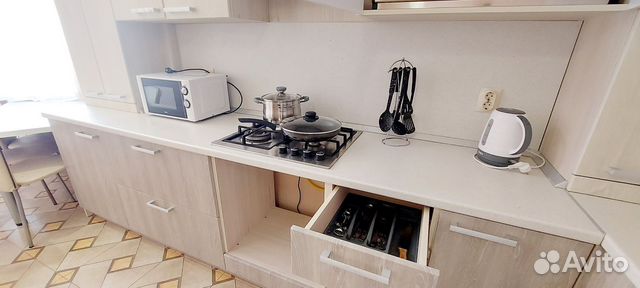 

1-к. квартира, 42 м², 3 кровати