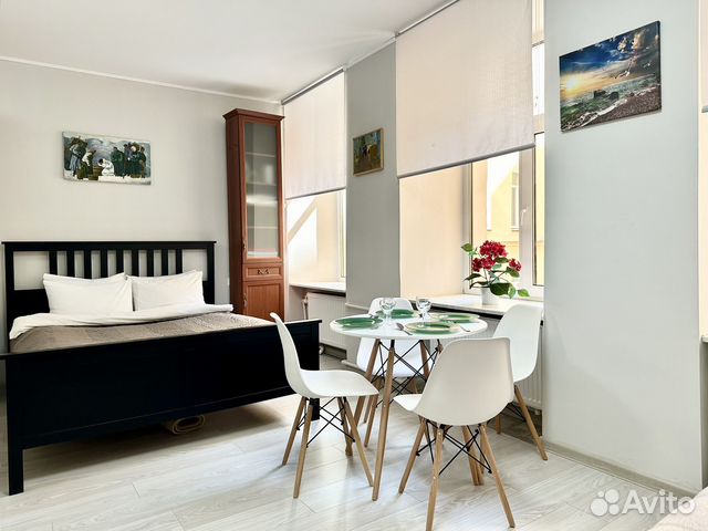 

Квартира-студия, 30 м², 2 кровати