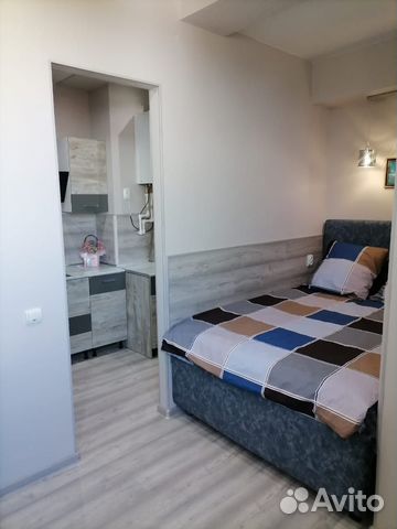 

Квартира-студия, 27 м², 2 кровати