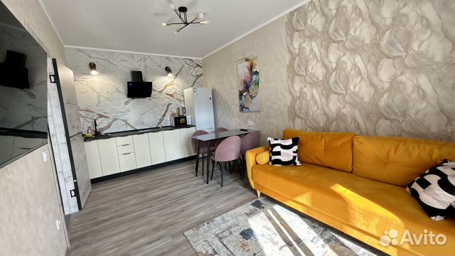 

1-к. квартира, 42 м², 2 кровати
