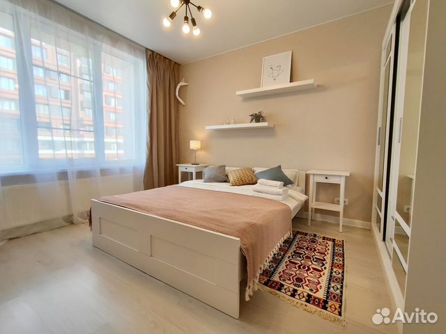 

1-к. квартира, 38 м², 1 кровать