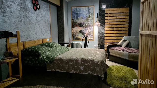 

Квартира-студия, 24 м², 2 кровати