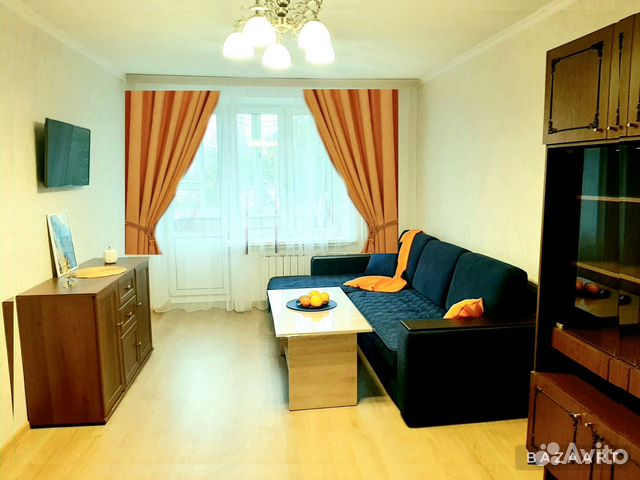 

2-к. квартира, 43 м², 2 кровати