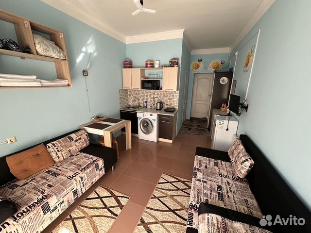 

Квартира-студия, 25 м², 2 кровати