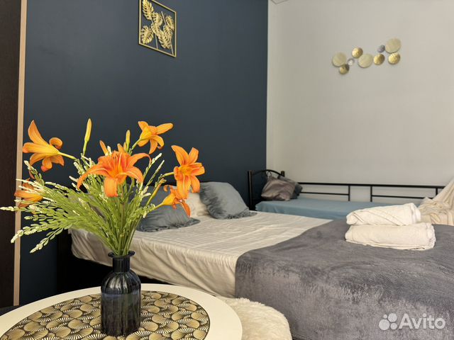 

Квартира-студия, 22 м², 2 кровати