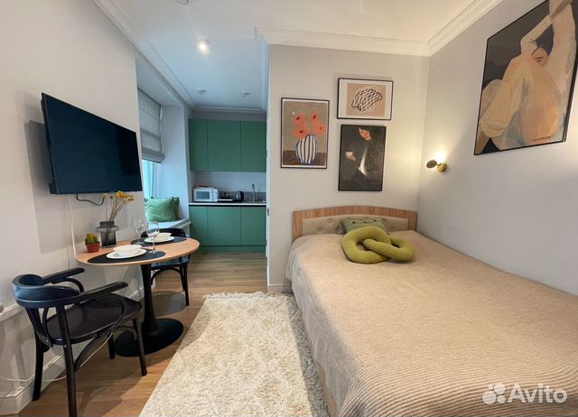 

Квартира-студия, 20 м², 1 кровать