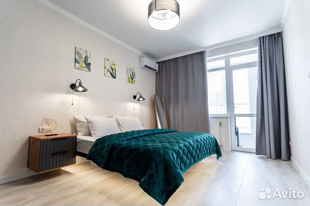 

1-к. квартира, 43 м², 2 кровати