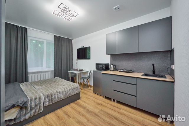 

Квартира-студия, 15 м², 1 кровать