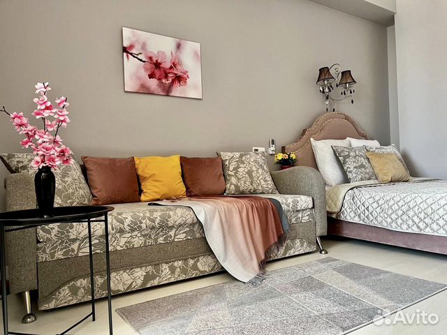 

1-к. квартира, 40 м², 2 кровати