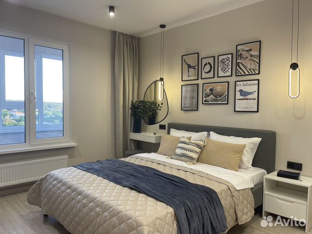 

1-к. квартира, 40 м², 3 кровати