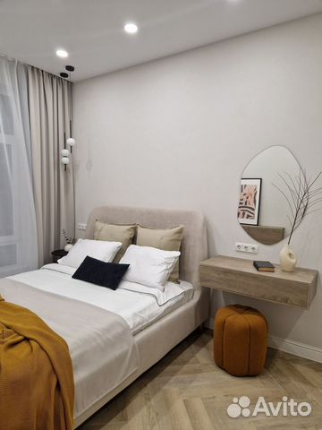 

1-к. квартира, 45 м², 3 кровати