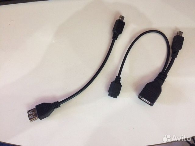 OTG кабель miniUSB-USB+ доп питание, microUSB-USB OTG кабель miniUSB-USB+ доп питание, microUSB-USB