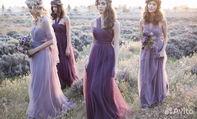 Платье свадебное Jenny Yoo Annabelle розовое