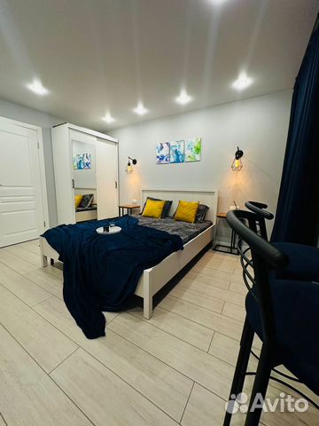 

Квартира-студия, 28 м², 1 кровать