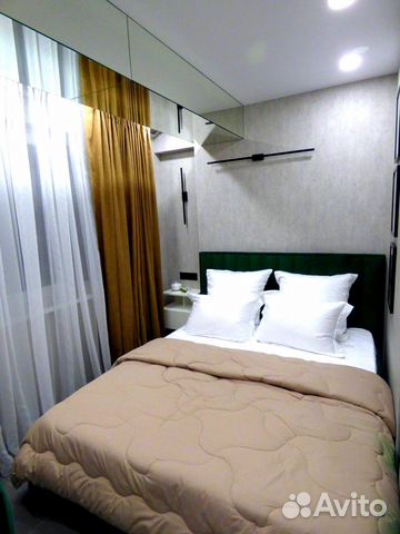 

1-к. квартира, 37 м², 2 кровати